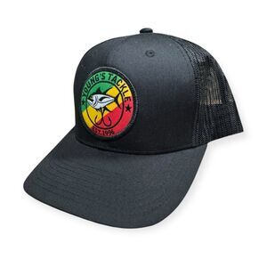 Youngs Tackle Trucker Hat Colorful Logo Adjustable